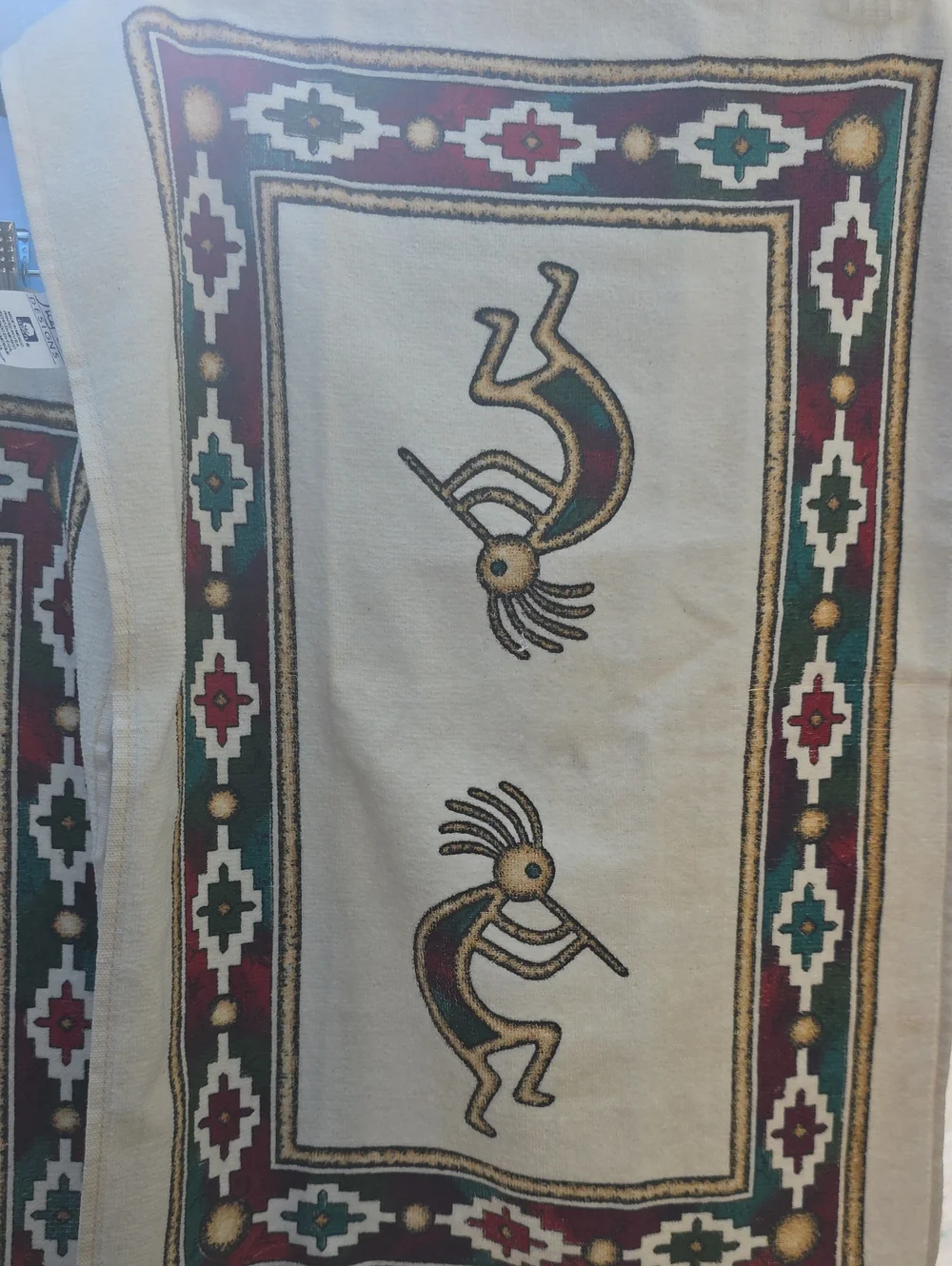 Vintage Kay Dee Designs Kokopelli Tea Towels Set of 2